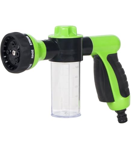 Amazon | Yyiingkku 洗車フォームガン シャワーガン 高压 散水